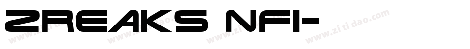Zreaks NFI字体转换